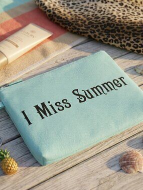 Wildfox "I Miss Summer" Swimsuit Bag | Brand New with Tags